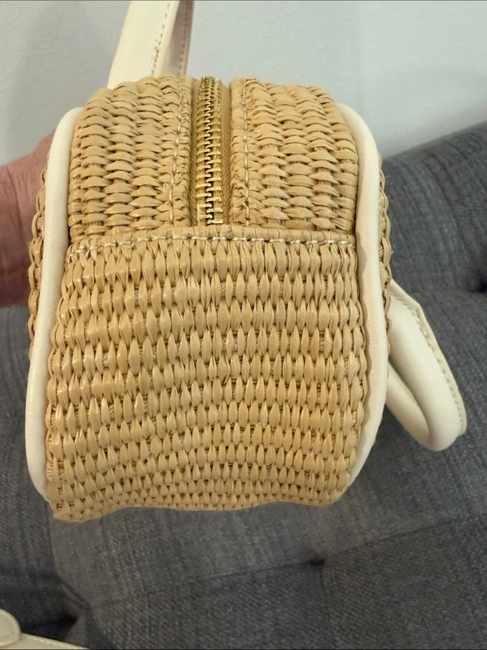 ~ Shiraleah ~ EUC ~ Ravello Cross-Body Bag in Natural